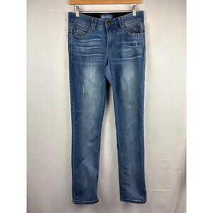 Democracy Womens "Ab"solution Jeans Size 6 Blue Denim Made In China